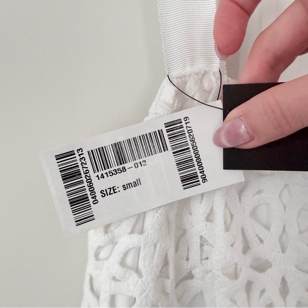 Miguelina Kira Cotton Crochet Mini Dress - Picture 6 of 8